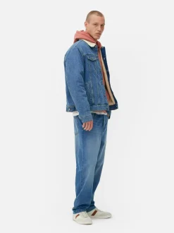 Chaqueta vaquera con cuello de borrego sintético