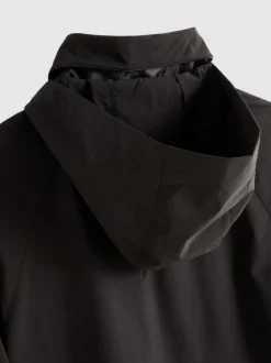 Chubasquero plegable con cremallera