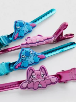 Clips de Stitch para dividir el cabello en secciones