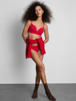 Conjunto de ropa interior sin costuras con relleno