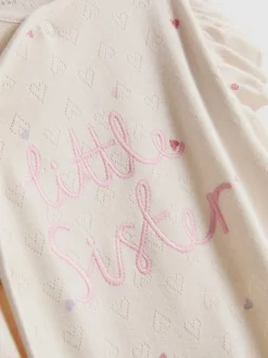 De 0 a 24 meses | Pijama cruzado «Little Sister»