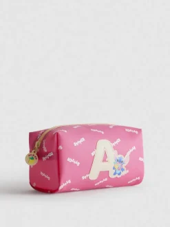 Estuche con inicial de Stitch de Disney