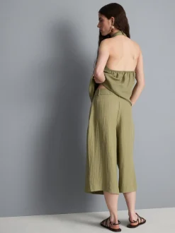 Falda-pantalón tejida