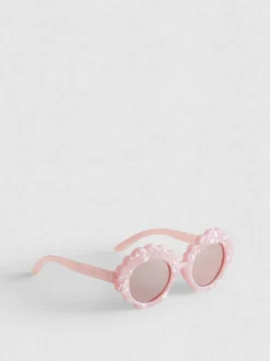 Gafas de sol con montura en forma de flores