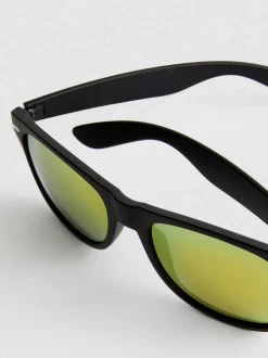 Gafas de sol de espejo rectangulares