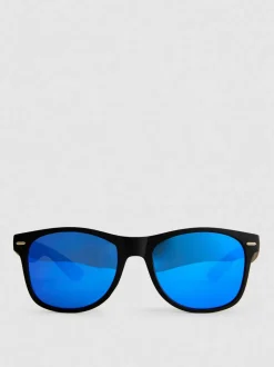 Gafas de sol de espejo rectangulares