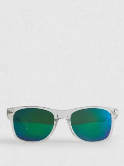 Gafas de sol de espejo rectangulares