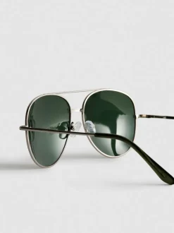 Gafas de sol de estilo aviador tintadas