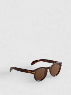 Gafas de sol de montura redonda