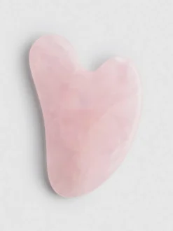 Gua Sha de cuarzo rosa de PS…