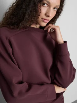 Jersey de neopreno con cuello redondo de The Edit