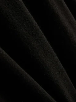 Jersey de punto con cuello de pico