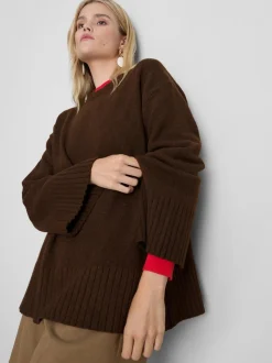 Jersey de punto con mangas anchas