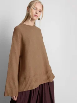 Jersey de punto con mangas anchas