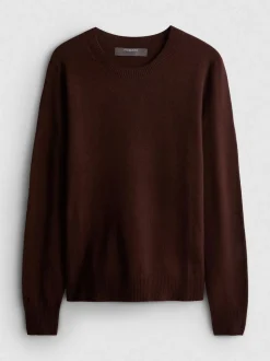 Jersey de punto suave con cuello redondo
