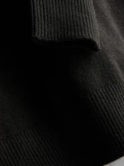 Jersey de punto suave con cuello redondo