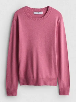 Jersey de punto suave con cuello redondo