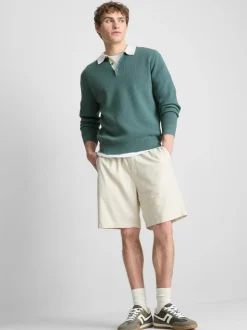 Jersey de punto tipo polo