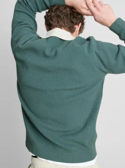 Jersey de punto tipo polo