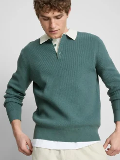 Jersey de punto tipo polo