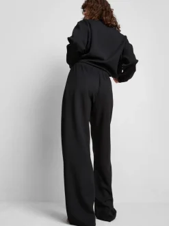 Joggers anchos en mezcla de modal