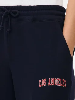 Joggers estampados con bajos ajustados