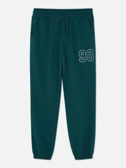 Joggers estampados con bajos ajustados