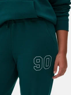 Joggers estampados con bajos ajustados