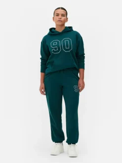 Joggers estampados con bajos ajustados