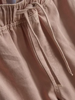 Joggers informales en mezcla de algodón