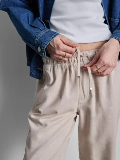 Joggers informales en mezcla de algodón