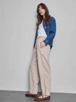 Joggers informales en mezcla de algodón