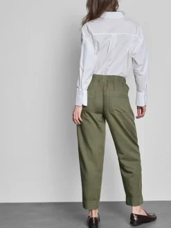Joggers informales en mezcla de algodón