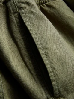Joggers informales en mezcla de algodón