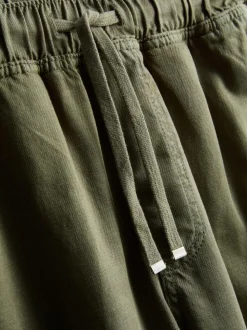Joggers informales en mezcla de algodón
