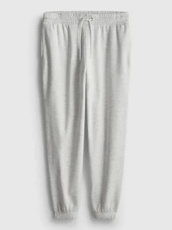 Joggers jaspeados con cordón de ajuste