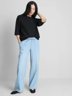 Joggers vaqueros de pernera recta