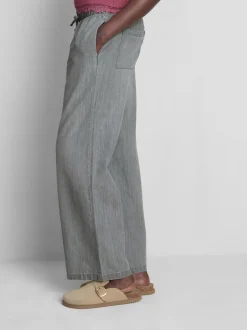 Joggers vaqueros de pernera recta