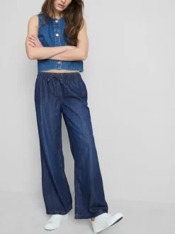 Joggers vaqueros de pernera recta