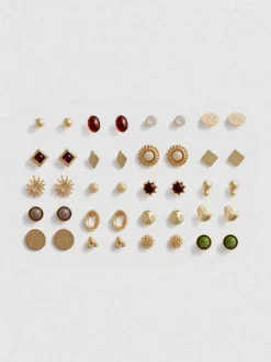 Juego de 20 pares de pendientes variados