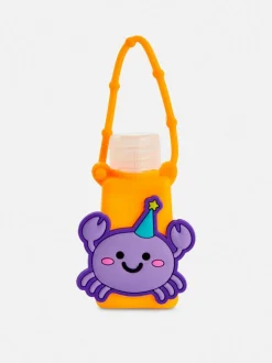 Juguete para hacer pompas con funda con cangrejo