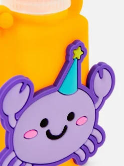 Juguete para hacer pompas con funda con cangrejo