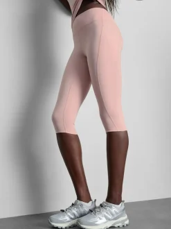 Leggings capri deportivos de talle alto