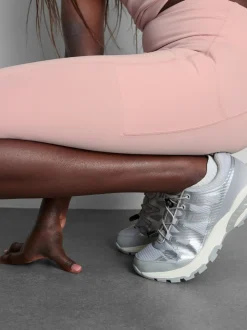 Leggings capri deportivos de talle alto