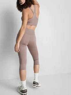 Leggings capri deportivos de talle alto