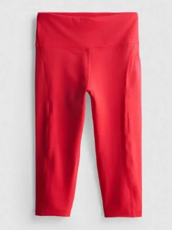 Leggings capri deportivos de talle alto