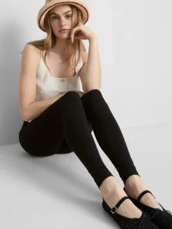 Leggings con mucho algodón de talle alto