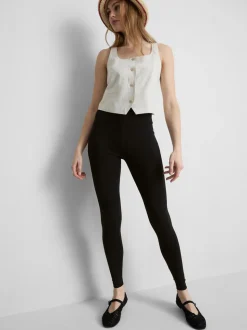 Leggings con mucho algodón de talle alto