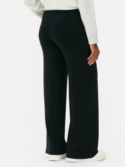 Leggings de pernera ancha