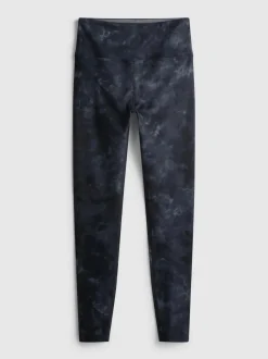 Leggings deportivos con estampado marmolado